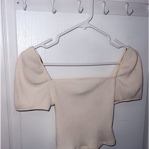 H&M white top
